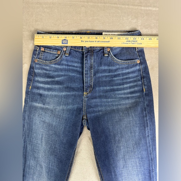 Rag & Bone Nina High Rise Skinny Jeans Aster Blue‎ Women's Size 25 - Picture 8 of 11